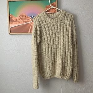Moon River knitted sweater oversized